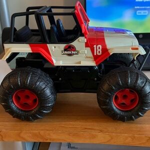 RC Jurassic Park Jeep. New, other than using for demo. No box,